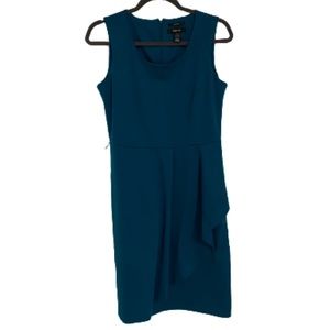 Style & Co | Gorgeous Stretch Teal Turquoise Sleeveless Peplum Dress